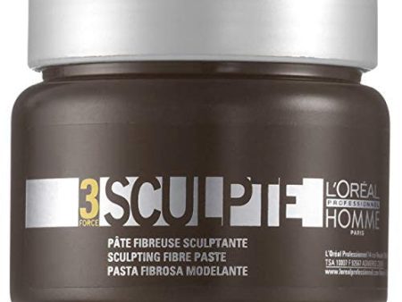 L Oreal Professionnel Gel de fijación Homme Sculpte 150 ml Embalaje Deteriorado For Discount