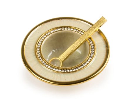 Modern Salt Dish w  Spoon Online Hot Sale