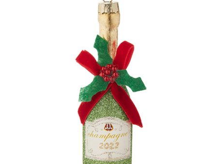 Champagne Bottle Ornament Supply