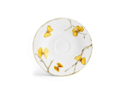 Butterfly Ginkgo Gold Saucer on Sale