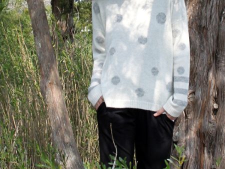 Ivory Dot Sweater Online