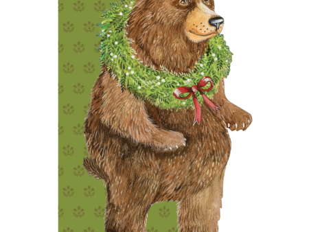 Holiday Bear Card For Discount