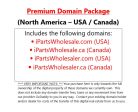 Domain Package: iPartsWholesale.com .ca iPartsWholesaler.com .ca on Sale